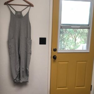 Free People Hotshot Onsie, light grey, Small